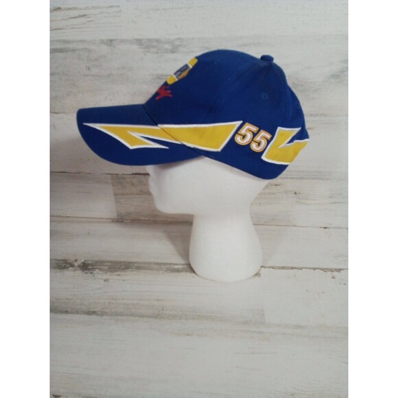 Napa Racing Michael Waltrip 55 Toyota/Cap Blue And Yellow - Picture 5 of 12